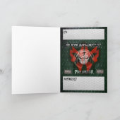 誕生日カード捕食者 カード (内部)