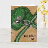 誕生日カード流星 カード (黄色い花)