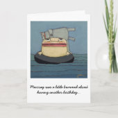 誕生日カード猫 カード (正面)