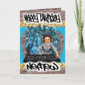 誕生日カード甥 カード (正面)