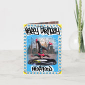 誕生日カード甥 カード (正面)