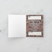 誕生日カード甥 カード (内部)