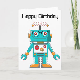 誕生日カード知性がある- Robo カード