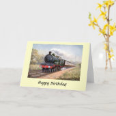 誕生日カード素晴らし – 中央鉄道 カード (黄色い花)