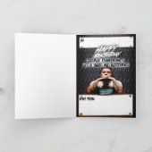 誕生日カード隠し知恵 カード (内部)