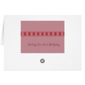 誕生日カード (裏面横)