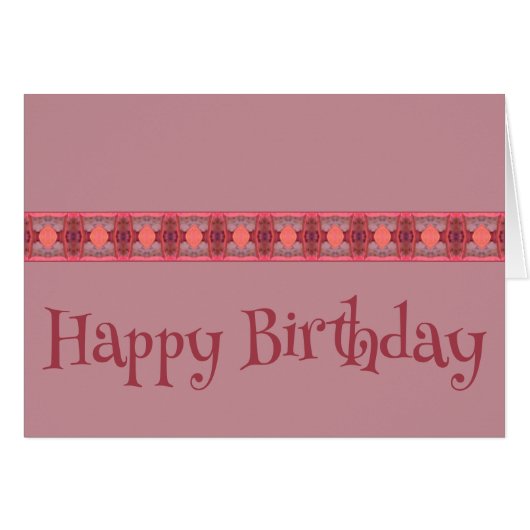 誕生日カード (正面横)