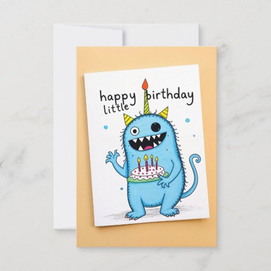 誕生日カード (正面)
