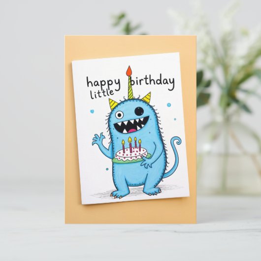 誕生日カード (スタンド正面)