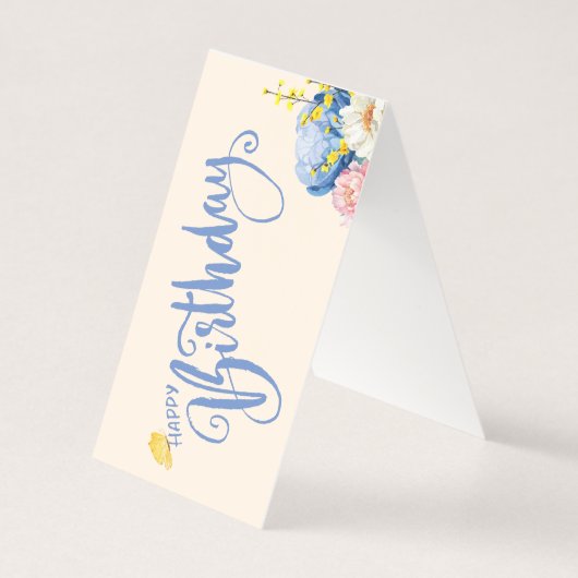 誕生日カード (裏面)