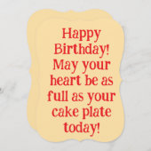 誕生日カード (正面/裏面)