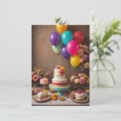 誕生日カード (スタンド正面)