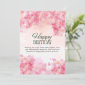 誕生日カード (スタンド正面)