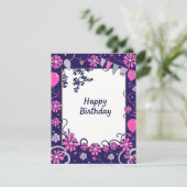 誕生日カード (スタンド正面)