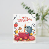 誕生日カード (スタンド正面)