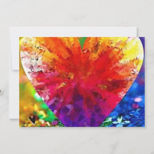 誕生日カード。 (裏面)