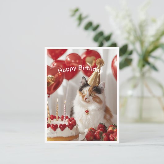 誕生日カード (スタンド正面)