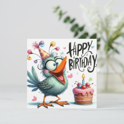 誕生日カード (スタンド正面)