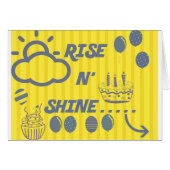 誕生日カード (正面横)