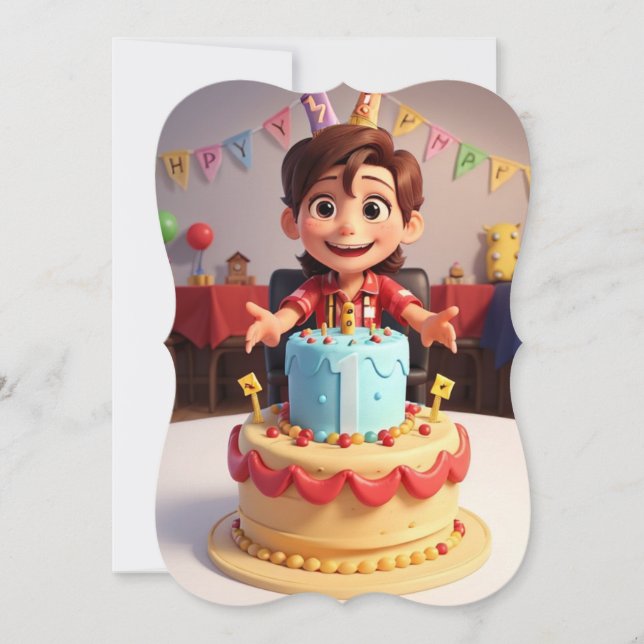 誕生日カード (正面)