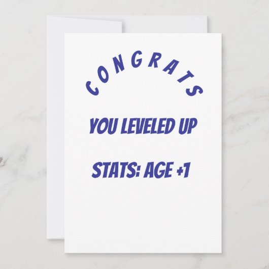 誕生日カード (正面)