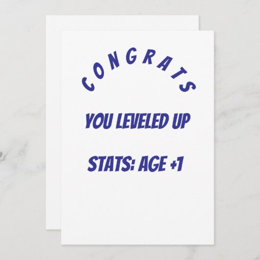 誕生日カード (正面/裏面)