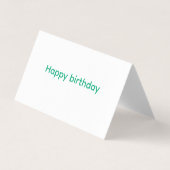 ''誕生日カード'' (正面)