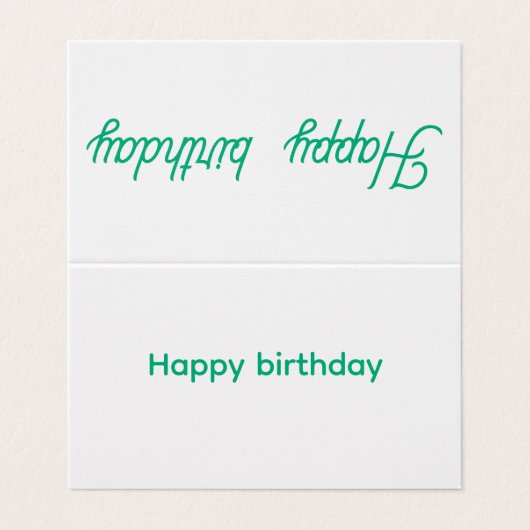 ''誕生日カード'' (外部フラット)