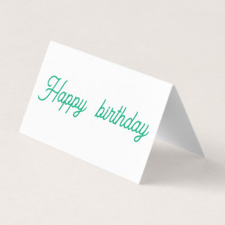 ''誕生日カード''