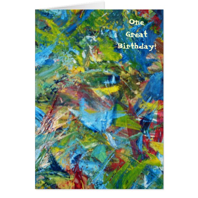 誕生日カード1 (正面)