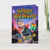 誕生日カード11 カード (正面)