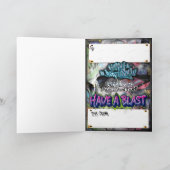 誕生日カード13 カード (内部)