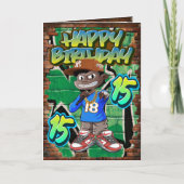 誕生日カード15 カード (正面)