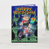 誕生日カード17 カード (正面)