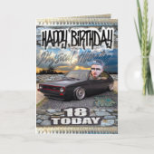 誕生日カード18 カード (正面)