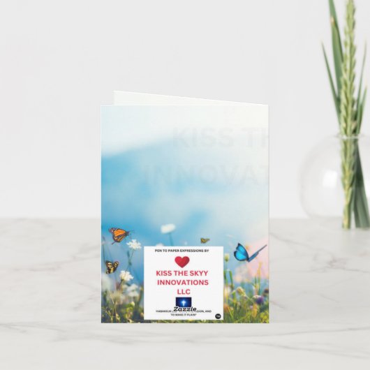 誕生日カード1 カード (裏面)