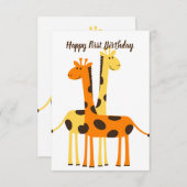 誕生日カード1 サンキューカード (正面/裏面)