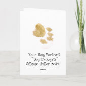 誕生日カード4クール人："聞こえるよ！"b'day カード (裏面)