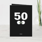 誕生日カード50 カード (裏面)