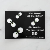 誕生日カード50 カード (内部)