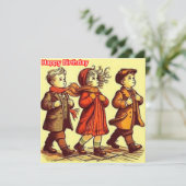 誕生日カード～かわいいレトロ3人～ (スタンド正面)
