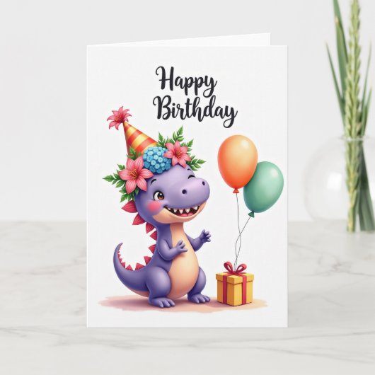 誕生日カード はなむけハット カード (正面)