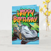 誕生日カード カード (黄色い花)