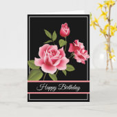 誕生日カード カード (黄色い花)