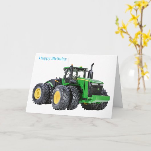 誕生日カード カード (黄色い花)