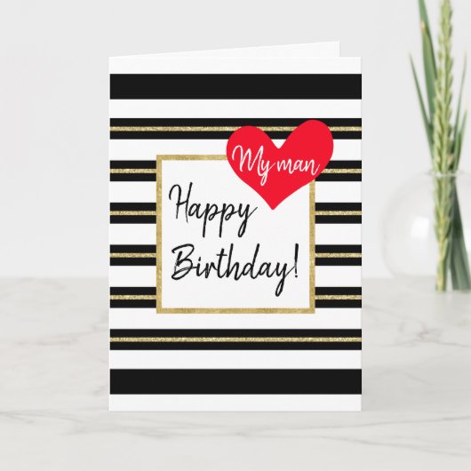 誕生日カード カード (正面)