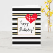 誕生日カード カード (黄色い花)