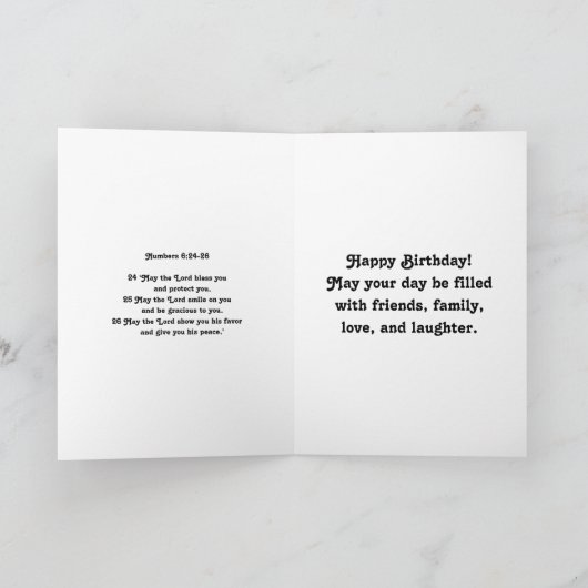 誕生日カード カード (内部)