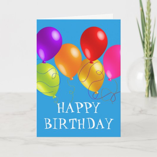 誕生日カード カード (正面)