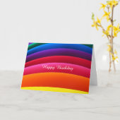 誕生日カード カード (黄色い花)